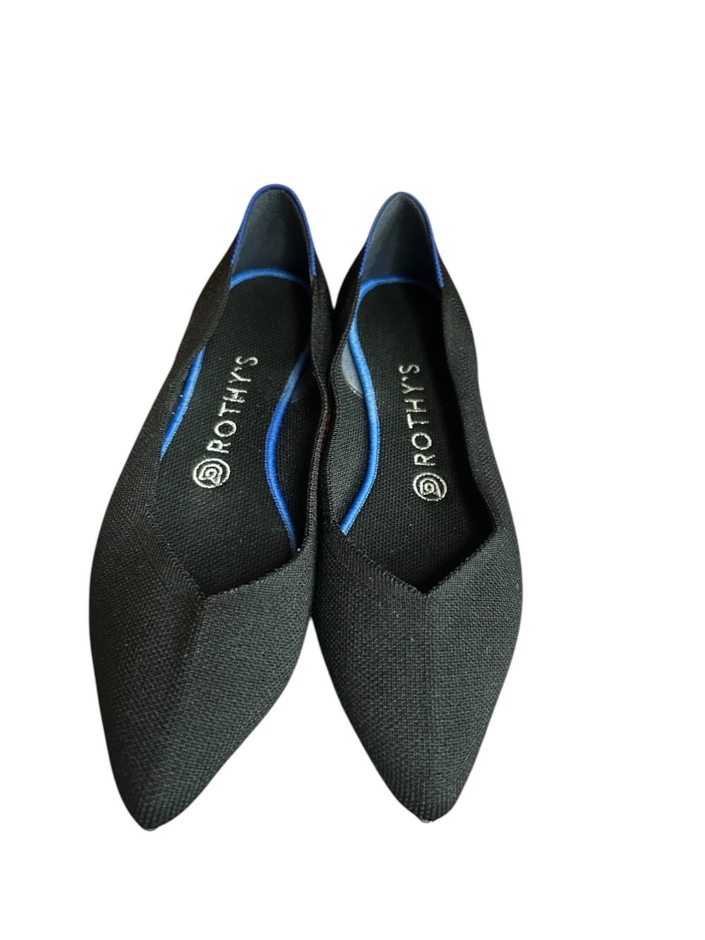 NEW Rothy’s The Point II Black Ballet Flats Ballet Shoes